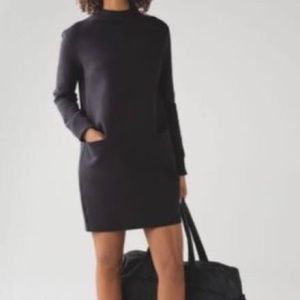 Charcoal Lululemon Lab dress.